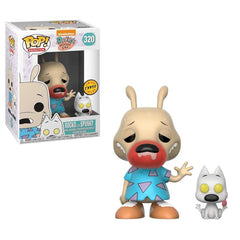 Funko POP! Animation: Rocko’s Modern Life - Rocko With Spunky 320 (Chase) (Box Damage)