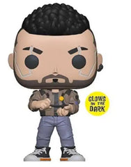 Funko POP! Games: Cyberpunk 2077 - V-Male 588 (Glows in the Dark) (Funko Insider Club)