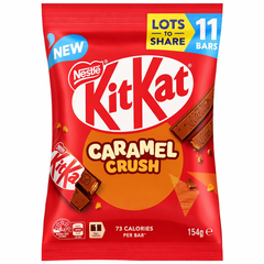 Kit Kat Caramel Crush Share Bag (154g) (Australia)