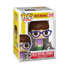 Funko POP! Animation: Bob’s Burger - Gayle with Mr. Business 2170
