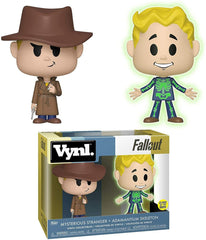 Funko Vynl: Fallout - Mysterious Stranger + Adamantium Skeleton (Glows in the Dark)