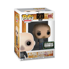 Funko POP! Television: The Walking Dead - Alpha (Unmasked) 892 AMC WALKING DEAD SUPPLY DROP EXCLUSIVE