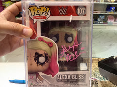 Funko POP! WWE: Alexa Bliss 107 AUTOGRAPHED