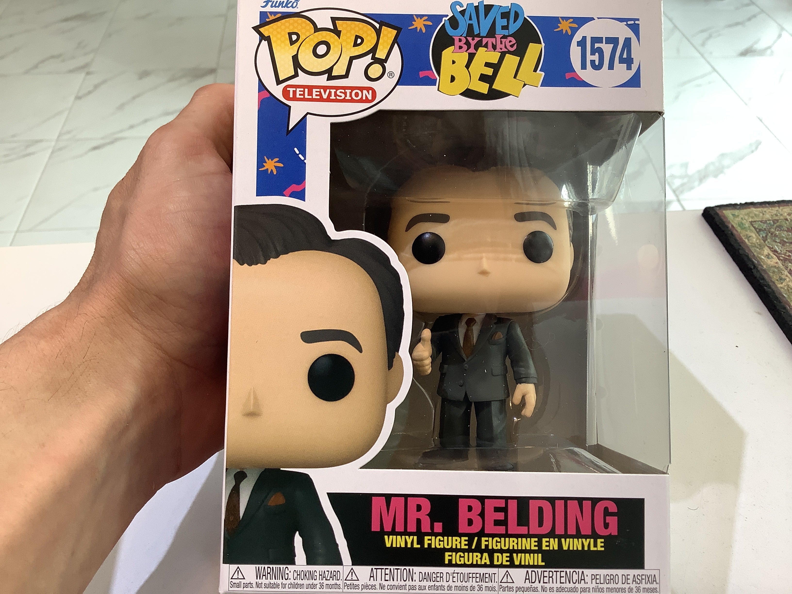 Funko Pop Television Saved By The Bell Mr.Belding 1574