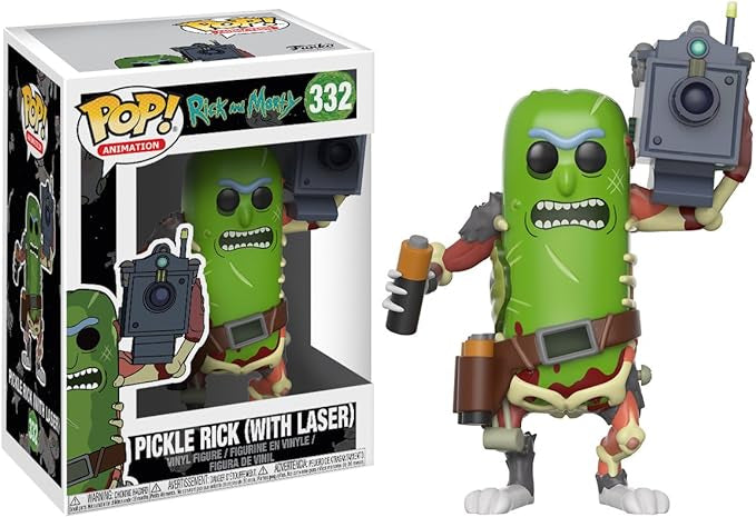 Funko Rick & Morty Pickle Rick (with laser) 332