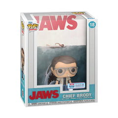 Funko POP! VHS Covers: Jaws - Chief Brody 18 Fun Run Limited Edition