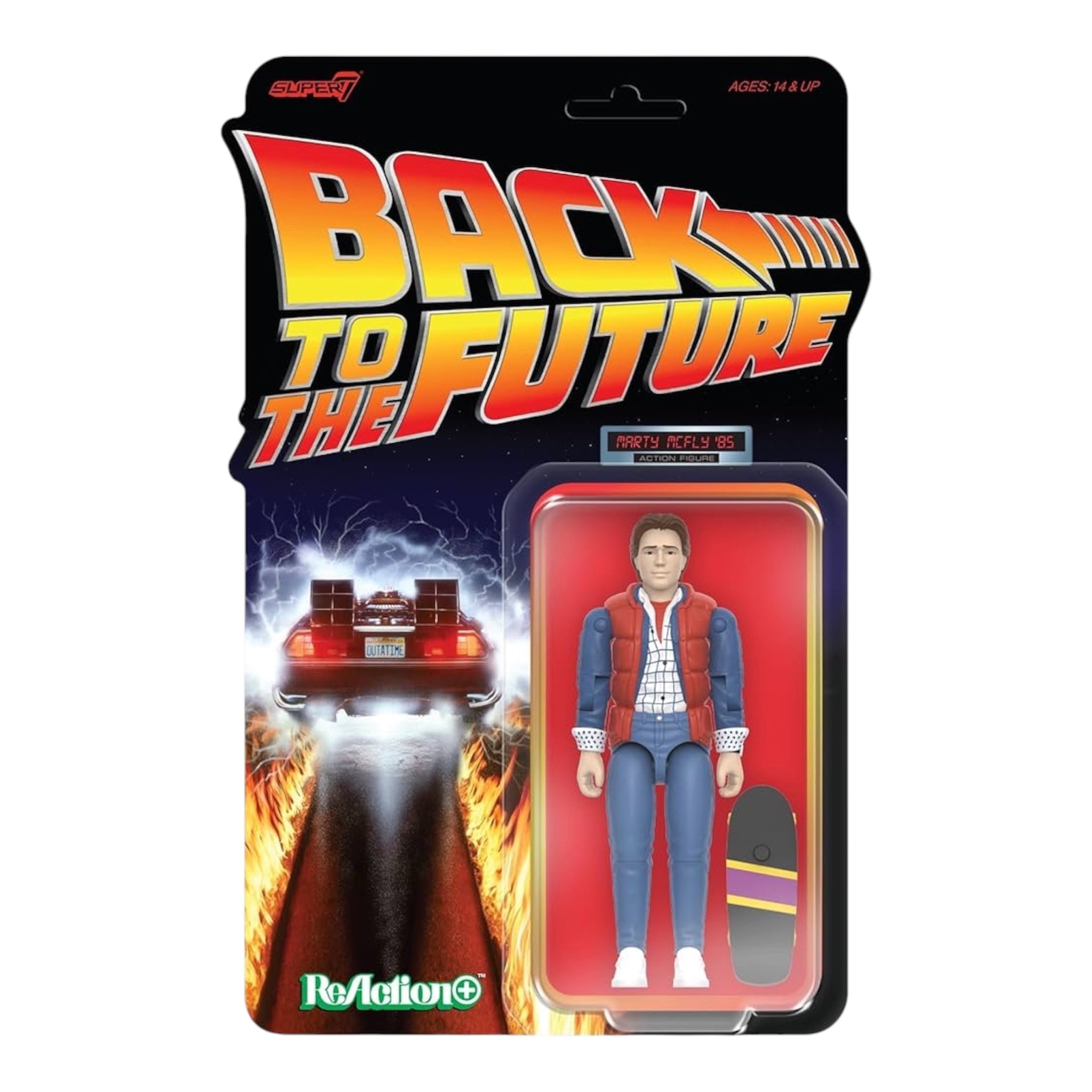 Super7 x Back to the Future Marty McFly ‘85 3 3/4” ReAction Figure