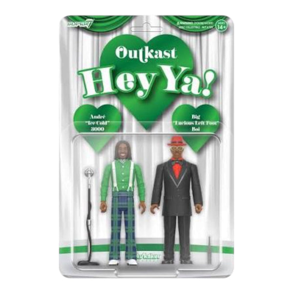 Super7 x OutKast Hey Ya! 3 3/4” Reaction Figure