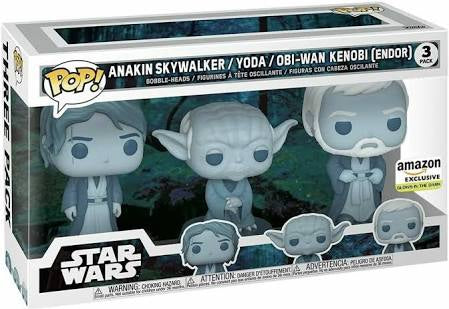 Funko - (Endor) Anakin Skywalker / Yoda / Obi-Wan Kenobi