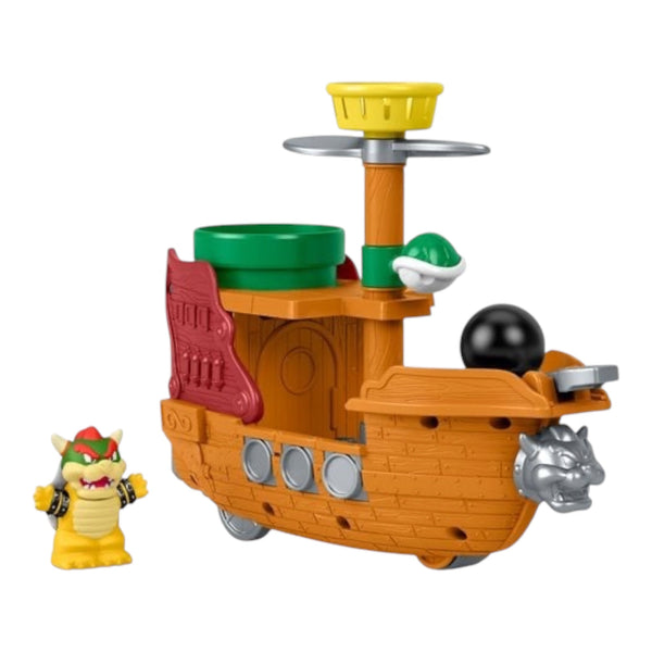 Fisher Price x Super Mario Bros. Little People My Mario Bowser's Airship Playset