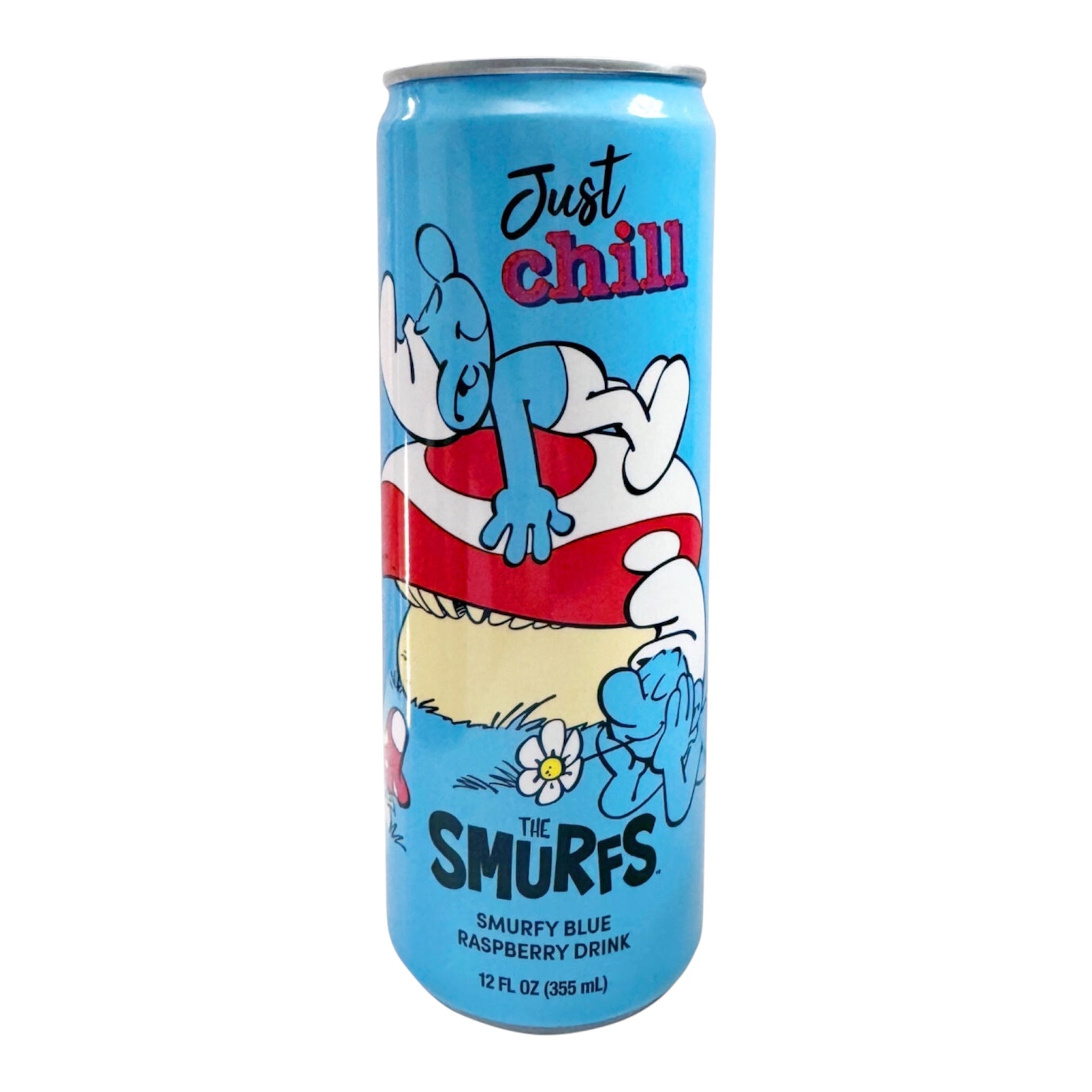 Boston America - The Smurfs Just Chill Drink Blue Raspberry (12oz)