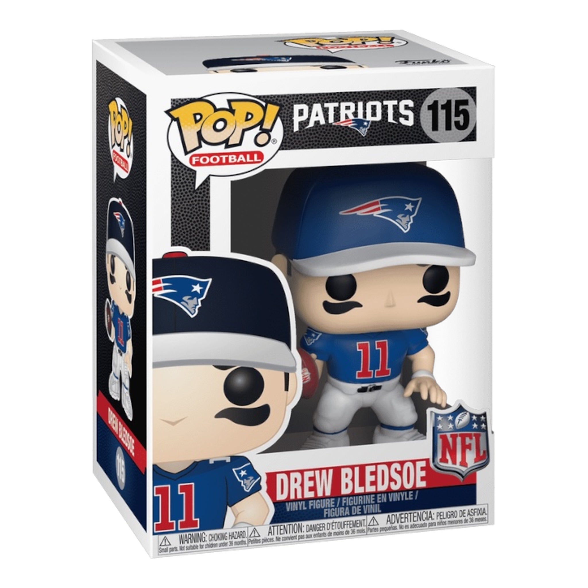 Funko POP! Football: Patriots - Drew Bledsoe 115