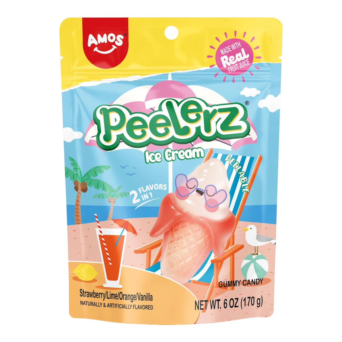 Amos Peelerz Ice Cream (6oz)