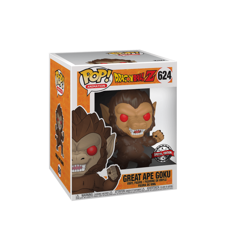 Funko POP! Animation: Dragon Ball Z - Great Ape 624 (Entertainment Earth Exclusive) (Box Is Damaged)