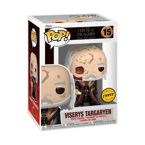 Funko Pop Game Of Thrones - House Of The Dragon - Day Of The Dragon Viserys Targaryen 15 LIMITED EDITION CHASE