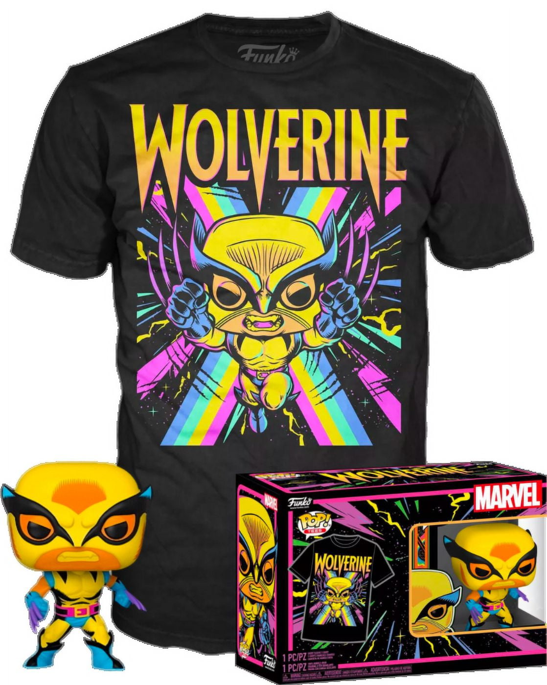 Funko POP! Tees: Wolverine (Large)