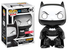 Funko POP! Heroes: DC Super Heroes - Negative Batman 161 (Only at Target)
