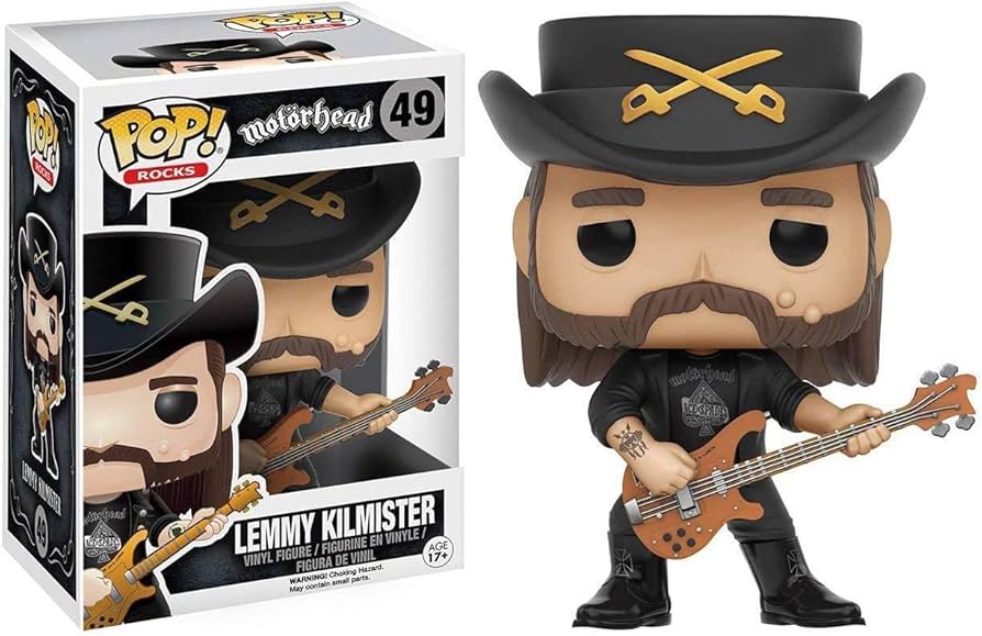 Funko POP! Rocks: Motörhead - Lemmy Kilmister 49 (LIGHT BOX DAMAGE)