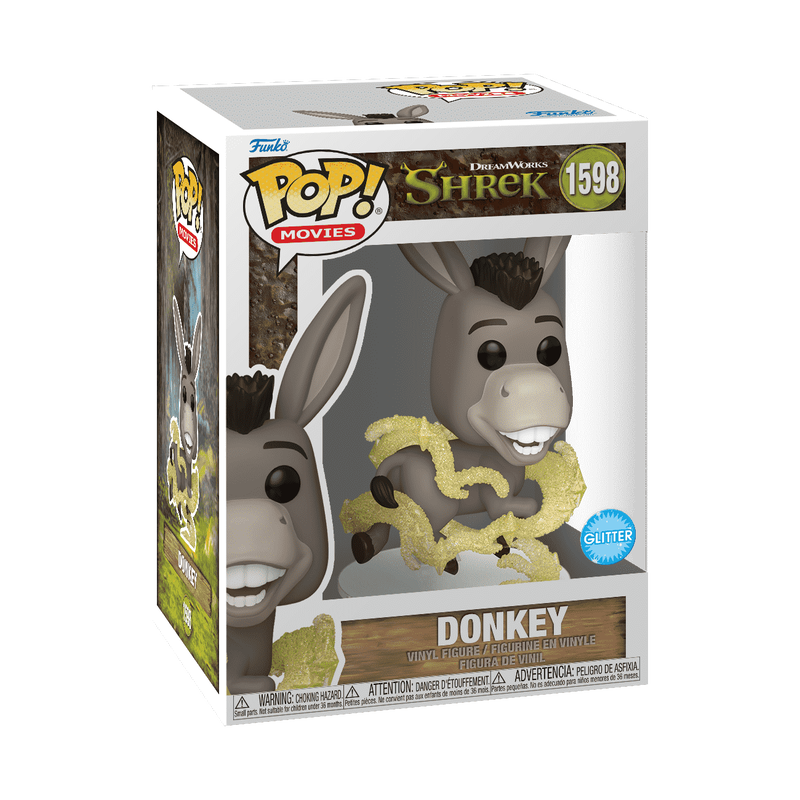 Funko POP! Movies: Shrek - Donkey (Glitter)