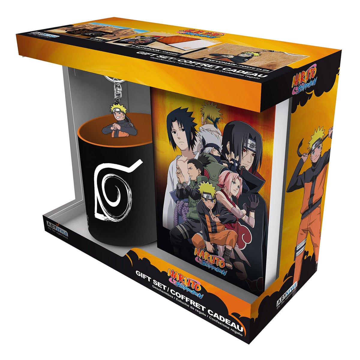 Naruto Gift Set 3 pieces