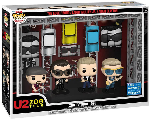 Funko Deluxe POP! Moment: U2 Zoo TV Tour 05 (Damaged Box)