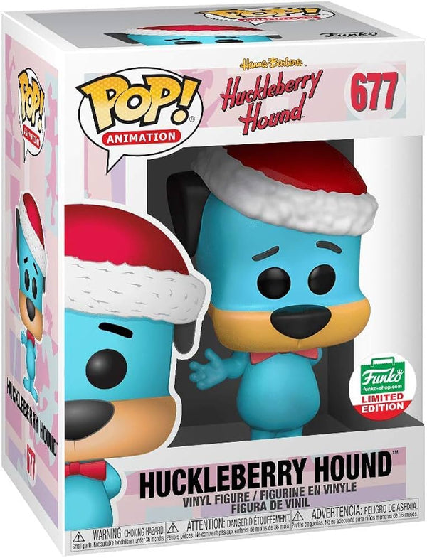 Funko POP! Animations: Huckleberry Hound 677 (BOX HAS MINOR LIGHT BLEACH)