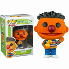 Funko POP! Sesame Street: Ernie 05 (FRONT OF BOX HAS LIGHT BLEACH)