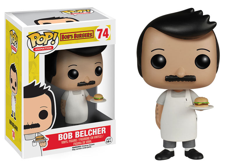 Funko POP! Animation: Bob’s Burger - Bob Belcher 74 (Light Box Damage)