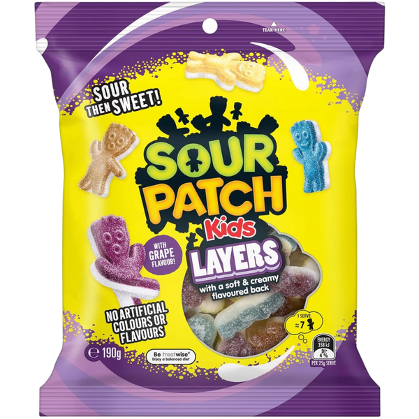 Sour Patch Layers (190g) (Australia)