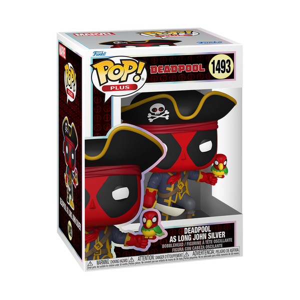 Funko POP! Plus: Deadpool as Long John Silver 1493