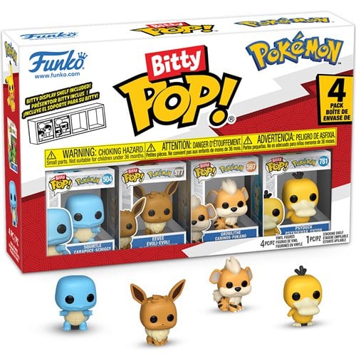 Funko Botty POP! Pokémon 4 Pack - Squirtle