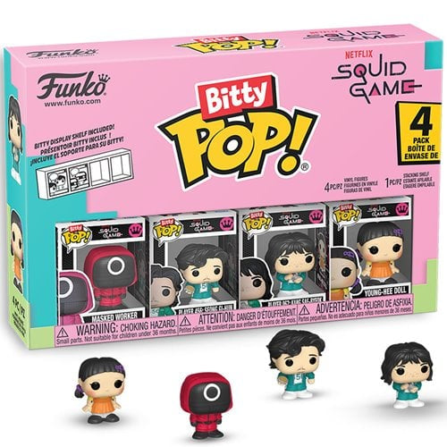 Funko Bitty POP! Squid Game 4 Pack - Red Guard