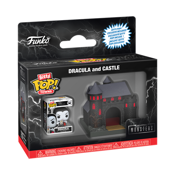 Funko  POP! Bitty Towns: Dracula and Castle