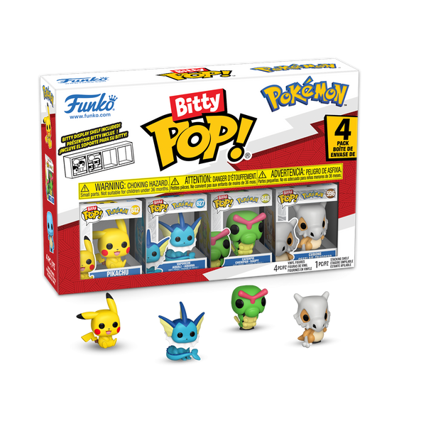 Funko Bitty POP! Pokémon 4 Pack: Pikachu