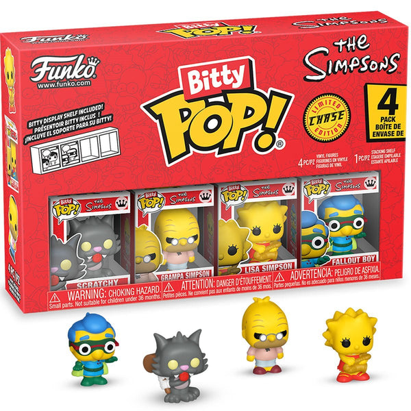 Funko Bitty POP! The Simpsons 4 Pack: Scratchy