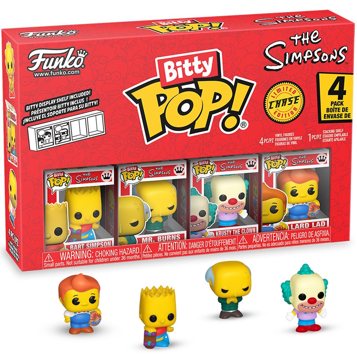 Funko Bitty POP! The Simpsons 4 Pack: Bart