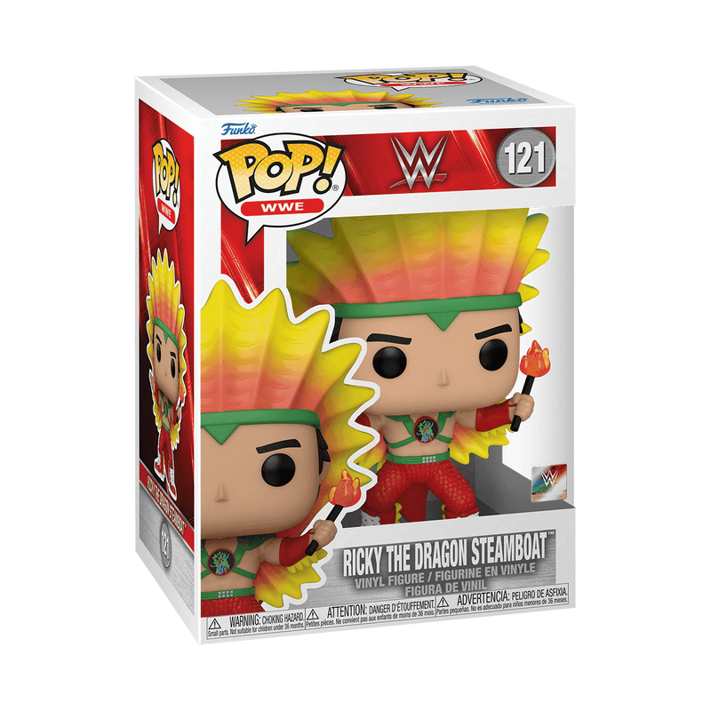 Funko POP! WWE: Ricky “The Dragon” Steamboat 121 (SIGNED)