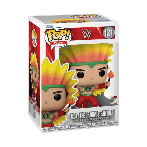 Funko POP! WWE: Ricky “The Dragon” Steamboat 121 (SIGNED)