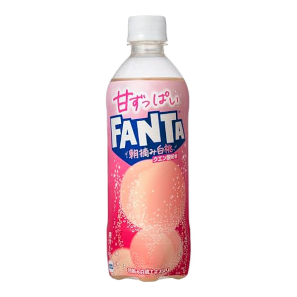Fanta Morning Picked White Peach (490mL) (Japan)