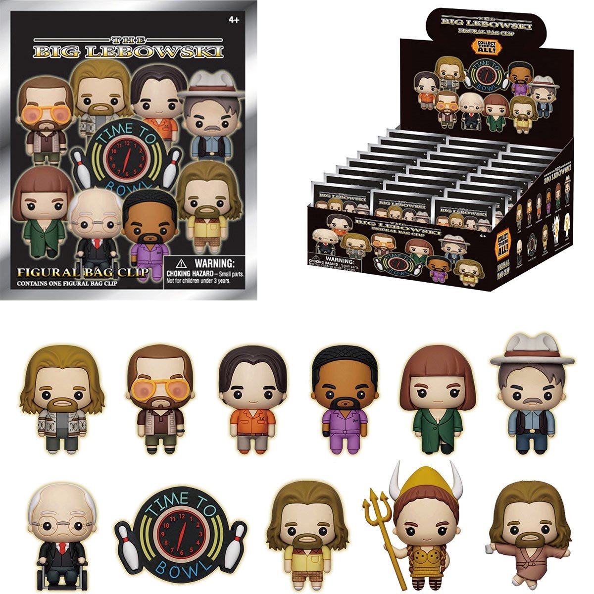 The Big Lebowski 3D Foam Bag Clip Blind Bag