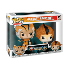 Funko POP! Television: Thundercats Classic - Wilykat & Wilykit 2 Pack