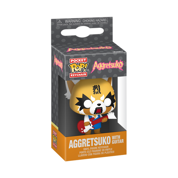 Funko Pocket POP! Keychain: Aggretsuko with Guitar