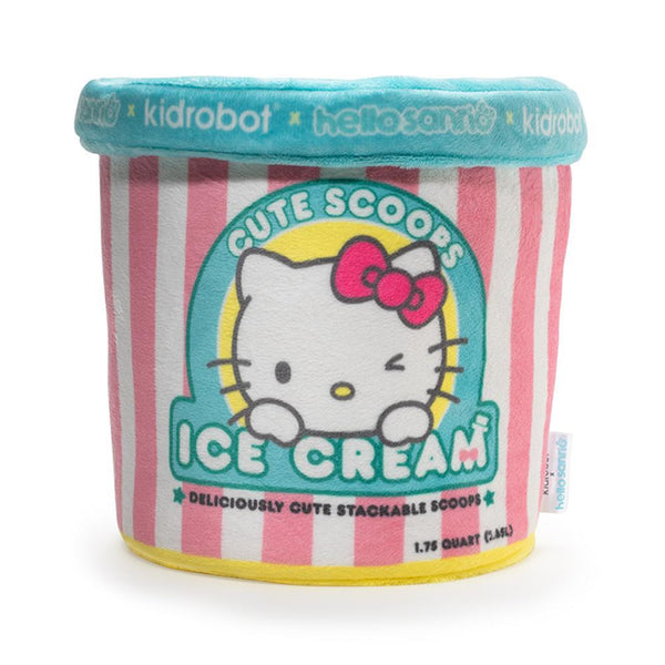 Sanrio x Kidrobot  Cute Scoops Ice Cream Plush