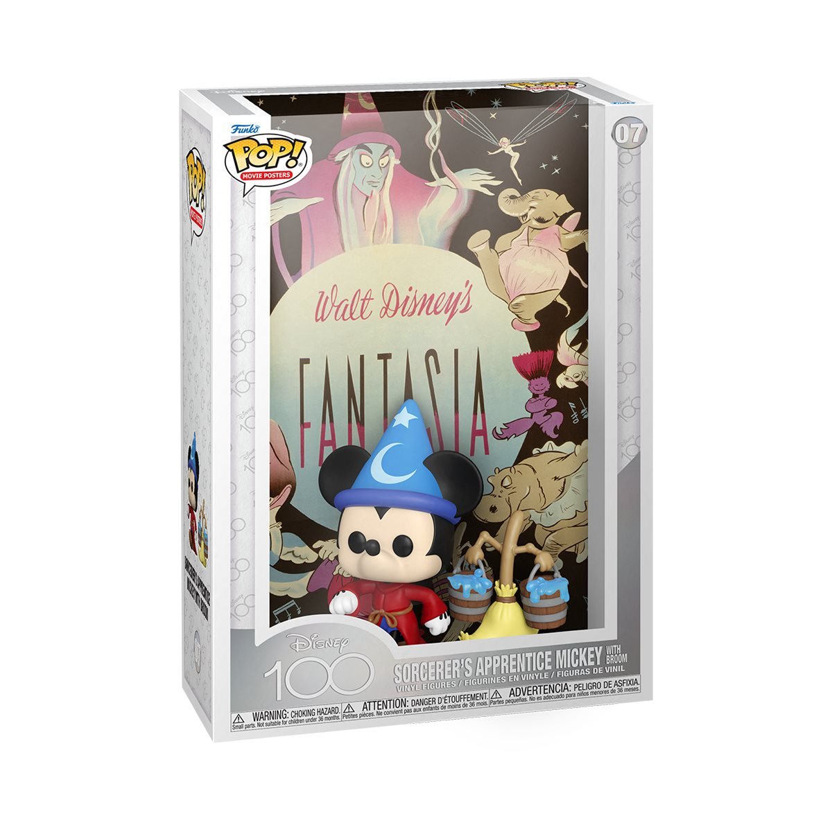 Funko POP! Movie Posters: Disney 100 Sorcerer’s Apprentice Mickey with Broom 07