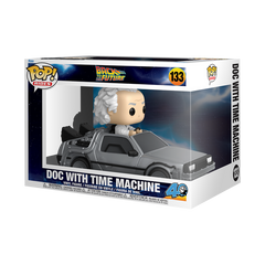 Funko POP! Rides: Back to the Future - Doc with Time Machine 133