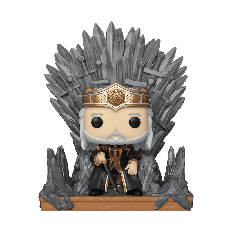 Funko POP! Deluxe: House of the Dragon - Viserys on the Iron Throne 12