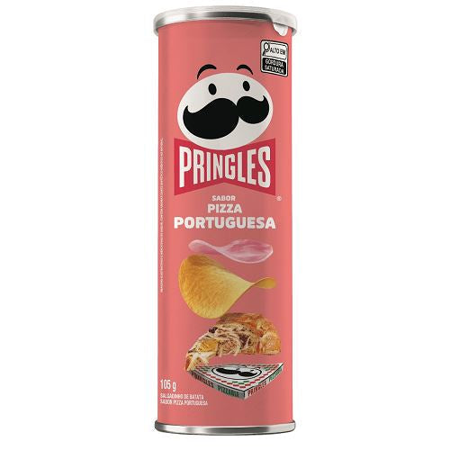 Pringles Sabor Pizza Portuguesa (105g) (Brazil)
