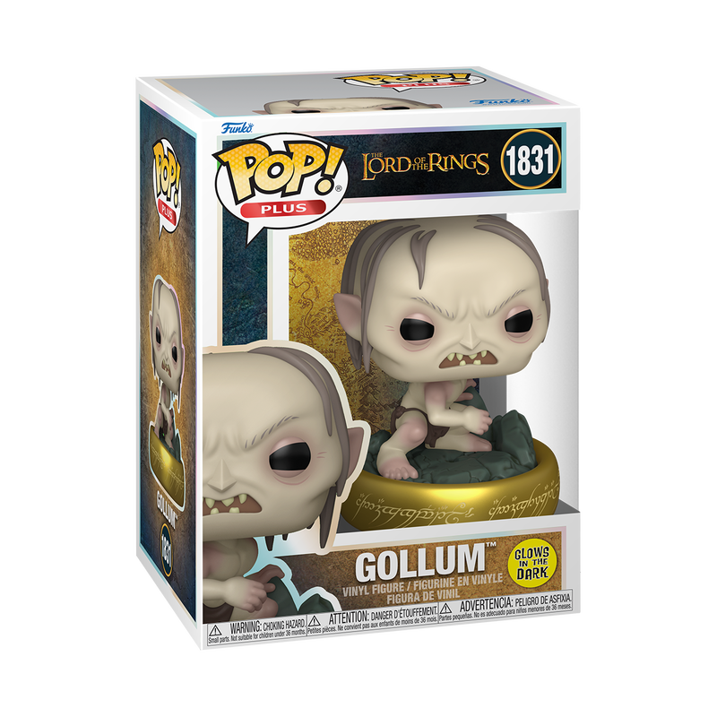 Funko POP! Plus: The Lord of the Rings - Gollum 1831 (Glows in the Dark)