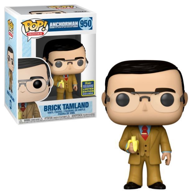 Funko POP! Movies: Anchorman - Brick Tamland 950 (Funko 2020 Summer Convention Exclusive)