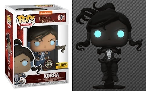 Funko POP! Animation: The Legend of Korra - Korra 801 (Glow Chase) (Hot Topic Exclusive)